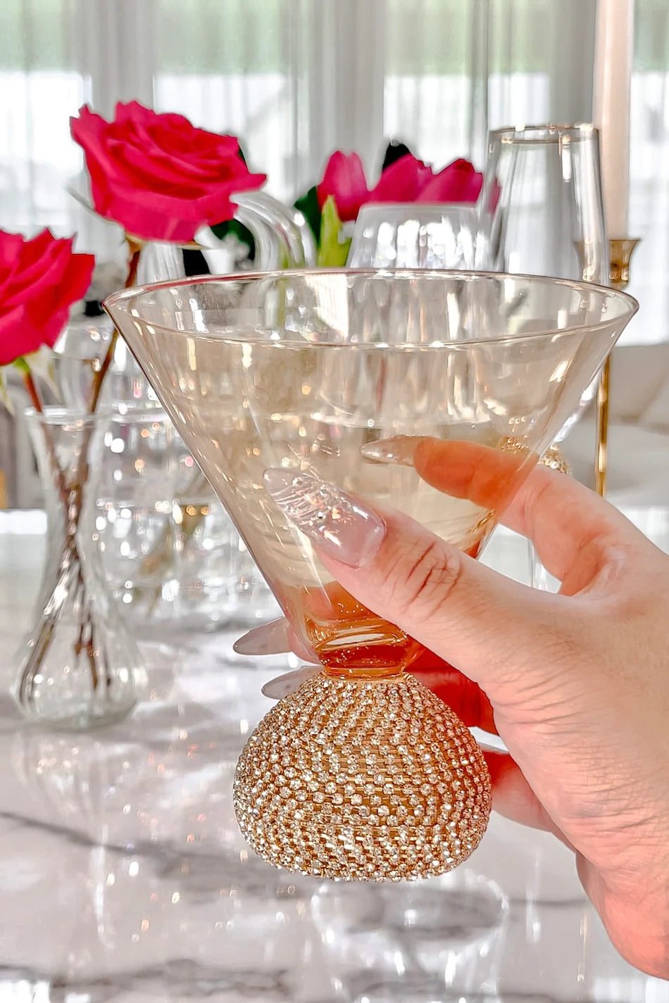 Bogat Diamond Glass Cup